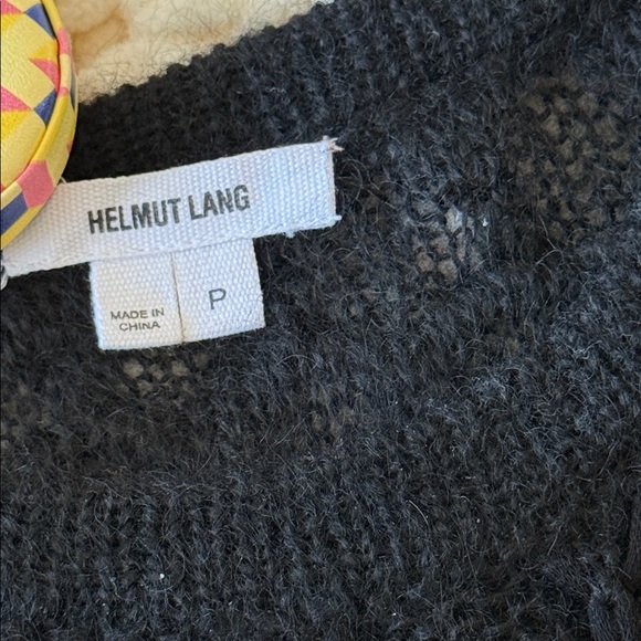 Helmut Lang Corded Lace Black Tank Top Size P - Picture 7 of 8